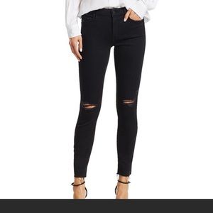Mother Jeans - “The Looker”. Frayed hem, size 25.